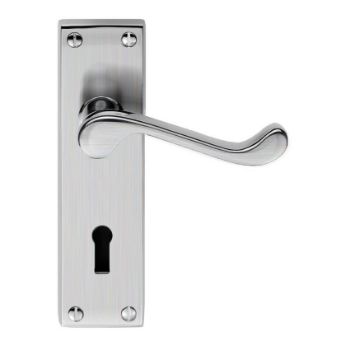 Victorian Scroll Lock Handle - DL54SC