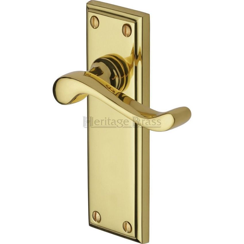 Picture of Edwardian Door Handles - W3213PB