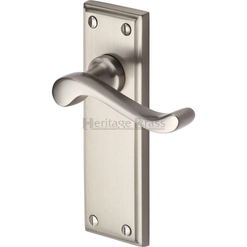 Picture of Edwardian Door Handles - W3213Sn