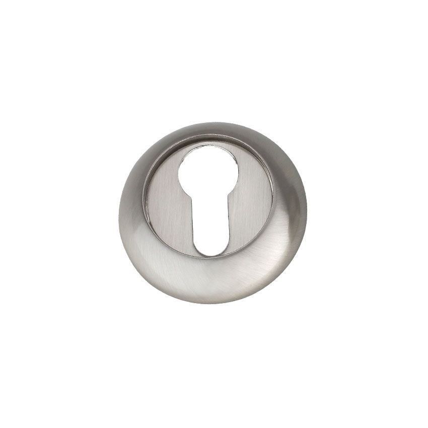 Picture of Fortessa Euro-Profile Escutcheon Raised Satin Nickel - FREESC-SN