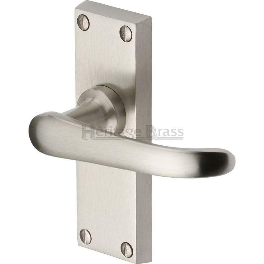 Picture of Windsor Short Plate Latch Door Handle - V710Sn