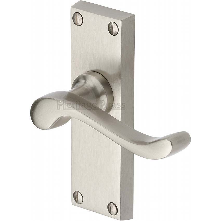 Picture of Bedford Short Plate Latch Door Handle - V800Sn