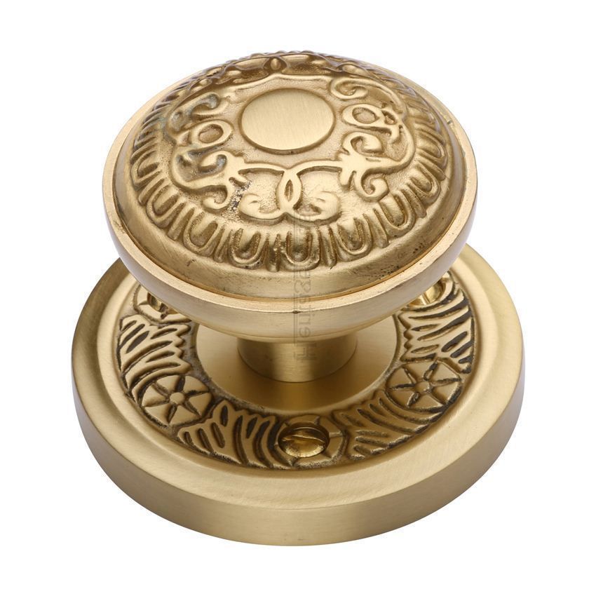 Aydon Mortice Knob In Satin Brass Finish - AYD1324-SB