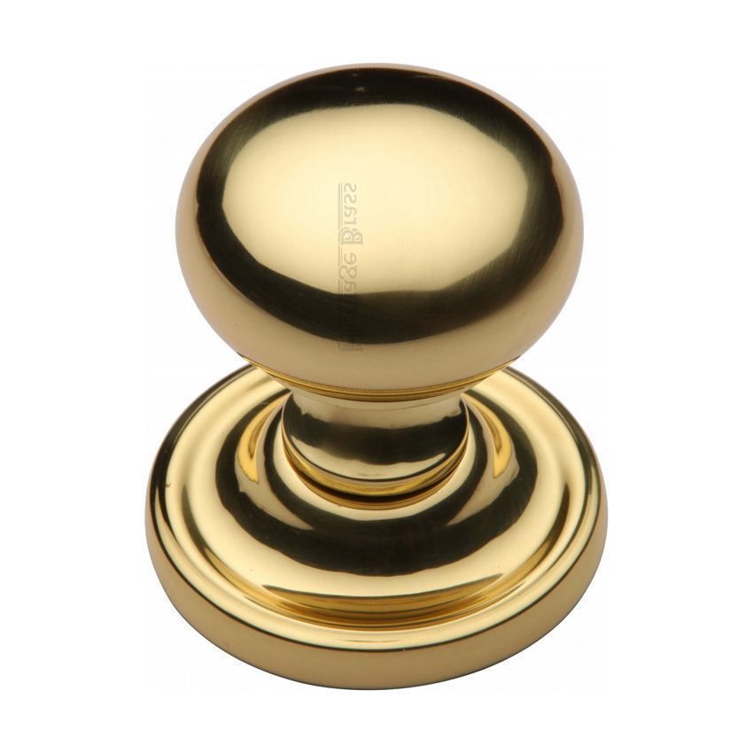 Hampstead Mortice Knob In Polished Brass Finish - HAM8361-PB