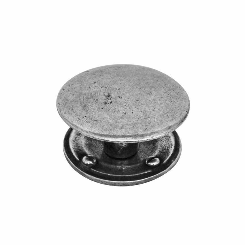 Luna pewter cabinet knob - PCK033