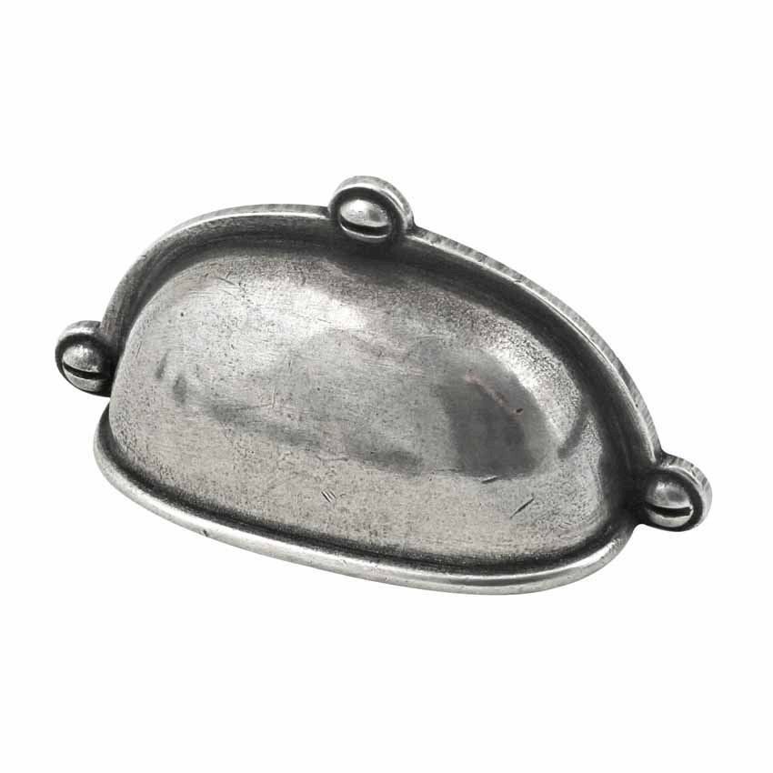 Classic pewter cabinet cup handle - FD583