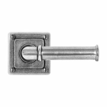 Finesse Wexford Pewter Levers on a square rose - FD184