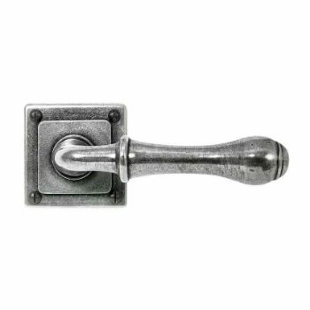 Finesse Derwent Pewter Levers on a Square Rose - FD091 