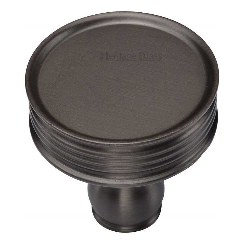 Venetian Design Cabinet Knob in Matt Bronze Finish - C4547-MB