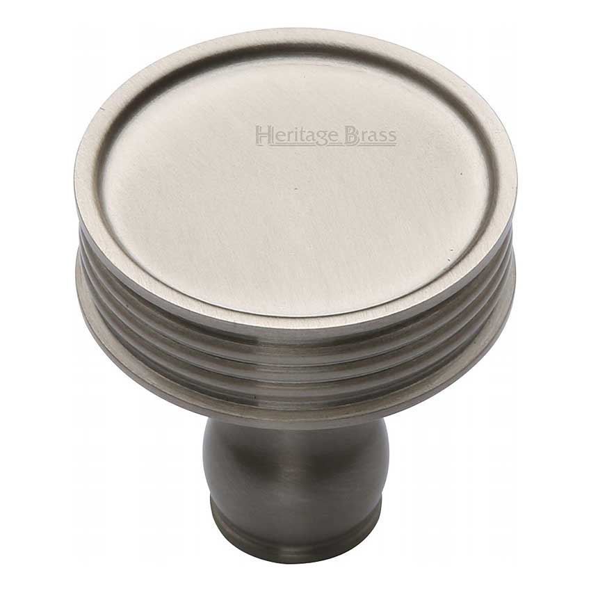 Venetian Design Cabinet Knob in Satin Nickel Finish - C4547-SN