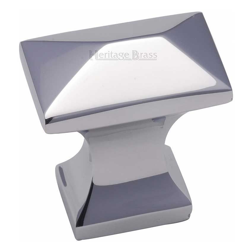 Pyramid Cabinet Knob in Polished Chrome - C2232PC