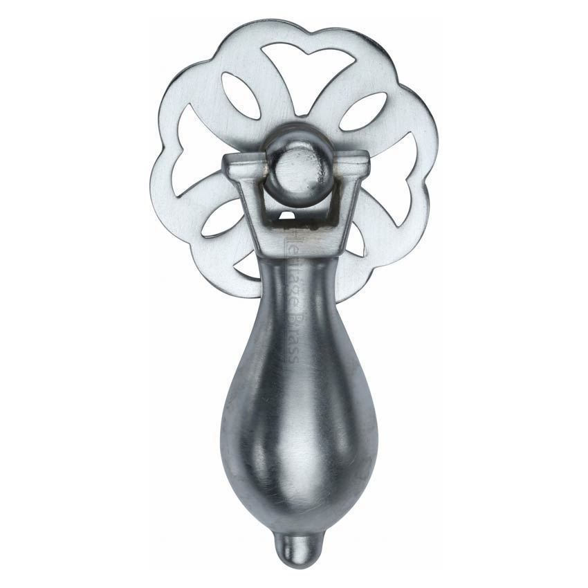 Cabinet Pull Cabinet Knob in Satin Chrome Finish - V5025-SC