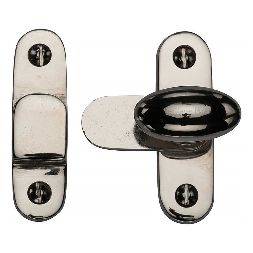 Cabinet Hook & Plate Cabinet Knob in Polished Nickel Finish - V1970-PNF