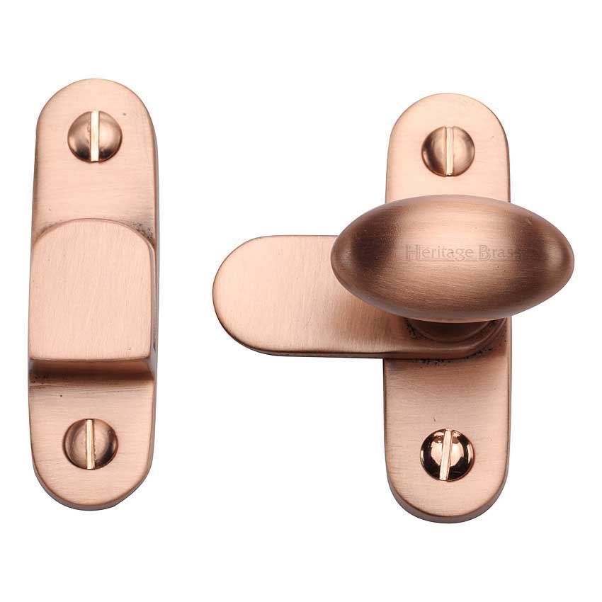 Cabinet Hook & Plate Cabinet Knob in Satin Rose Gold Finish - V1970-SRG