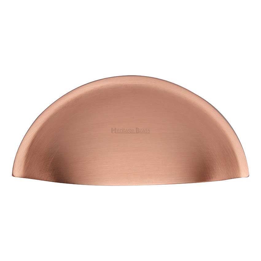 Concealed Cabinet Drawer Handle in Satin Rose Gold Finish - C2760-SRG