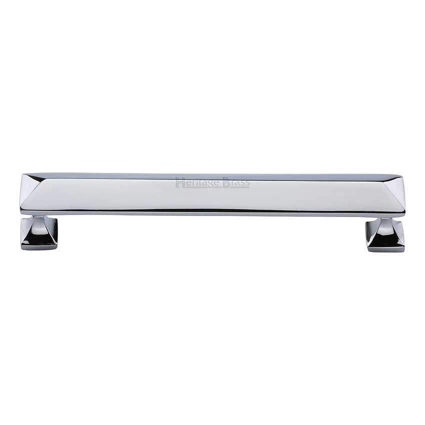 Cabinet Pull Pyramid Design Cabinet Knob in Polished Chrome Finish - C2231-PC