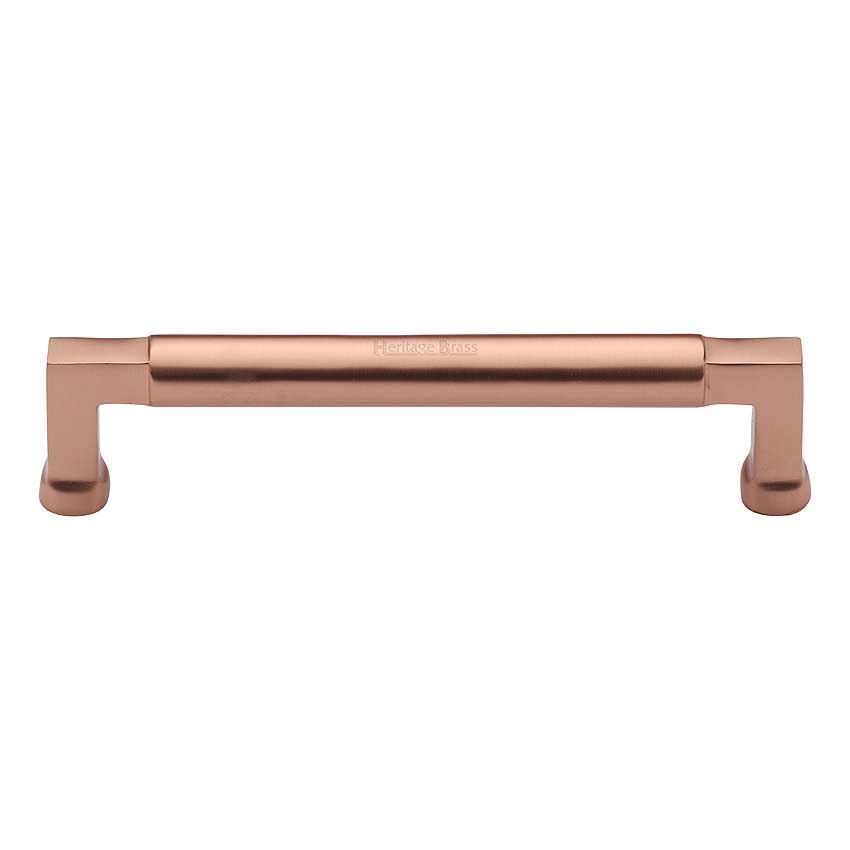 Cabinet Pull Bauhaus Design Cabinet Knob in Satin Rose Gold Finish - C0312-SRG 