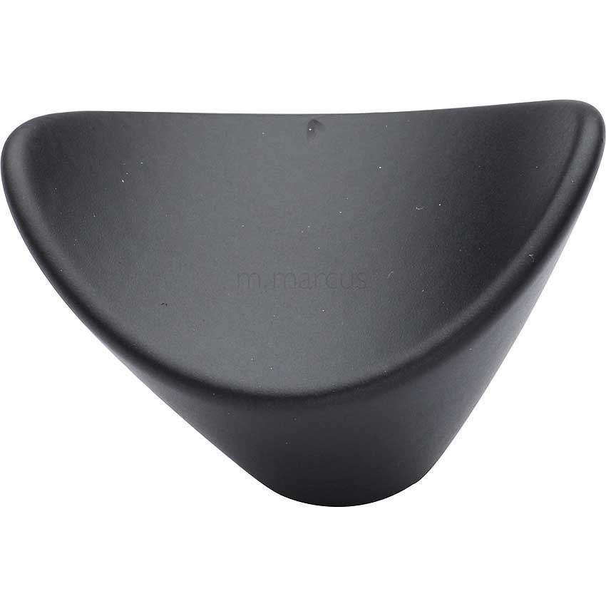 Calyx Cabinet Knob in Black Matt Finish-VF392-38-BLK