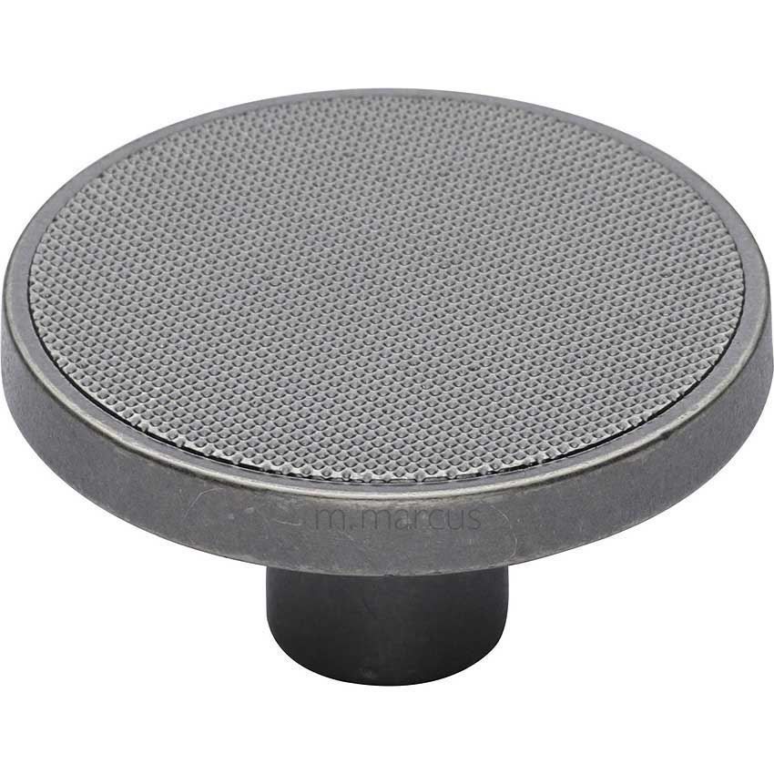 Brooklyn Cabinet Knob in Gunmetal Grey Finish-VF387-50-Oi