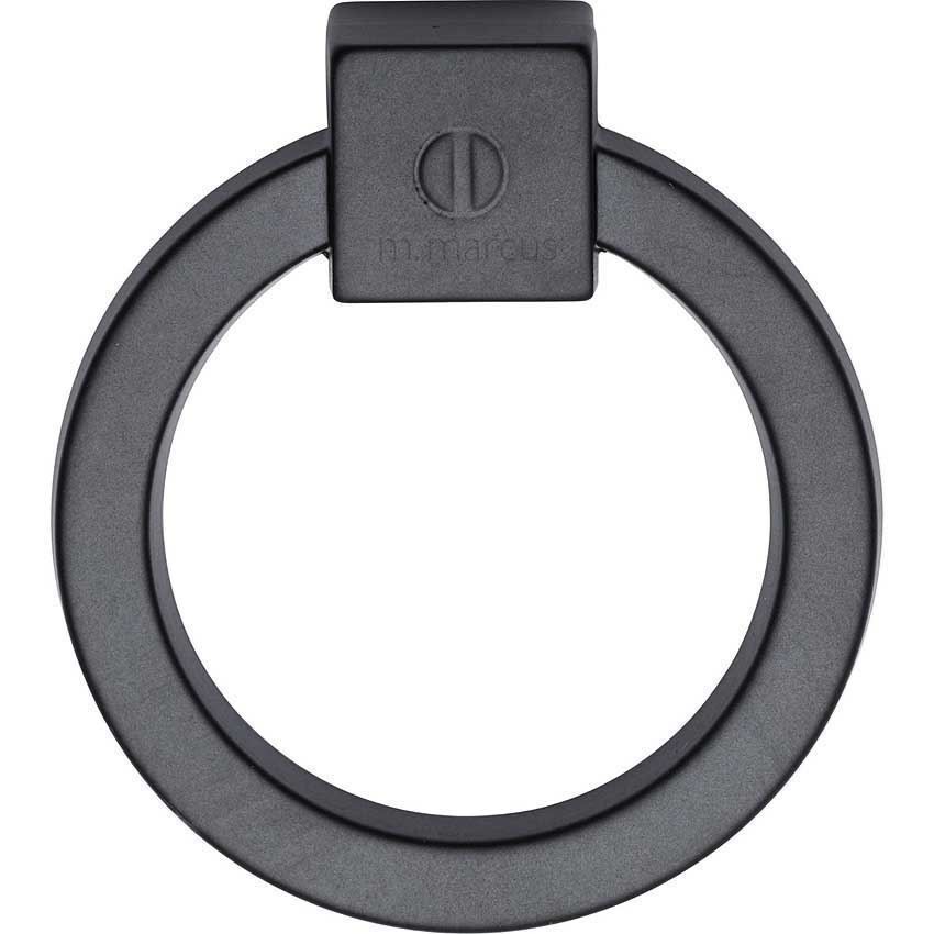 Ring Pull in Black Matt Finish-VF163-60-BLK