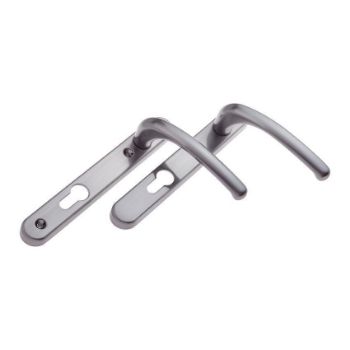 Windsor Sprung Lever Lever Inline Door Handle- Hardex Graphite- 1F008 