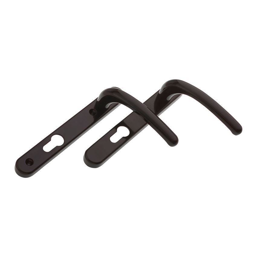 Windsor Sprung Lever Lever Inline Door Handle- Black- 1B001