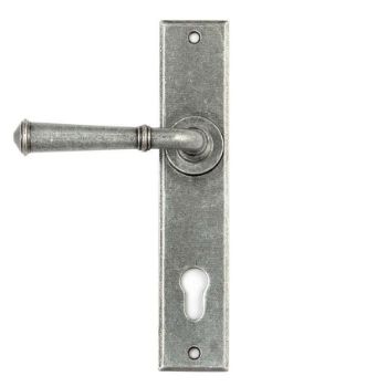 Pewter Regency Espag. Lever Lock Set- 45129