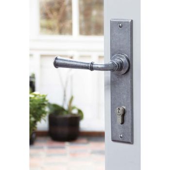 Pewter Regency Espag. Lever Lock Set- 45129