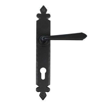 BLACK CROMWELL LEVER ESPAG. LOCK SET- 33067