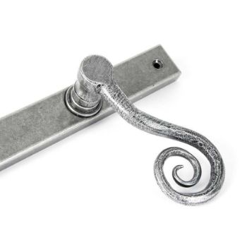 PEWTER MONKEYTAIL SLIMLINE LEVER ESPAG. LOCK SET- 33038