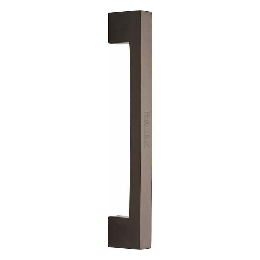 Heritage Brass Door Pull Handle Urban Design in Matt Bronze Finish- V1390-MB