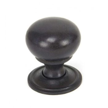 Aged Bronze Mushroom Cabinet Knob -90345 