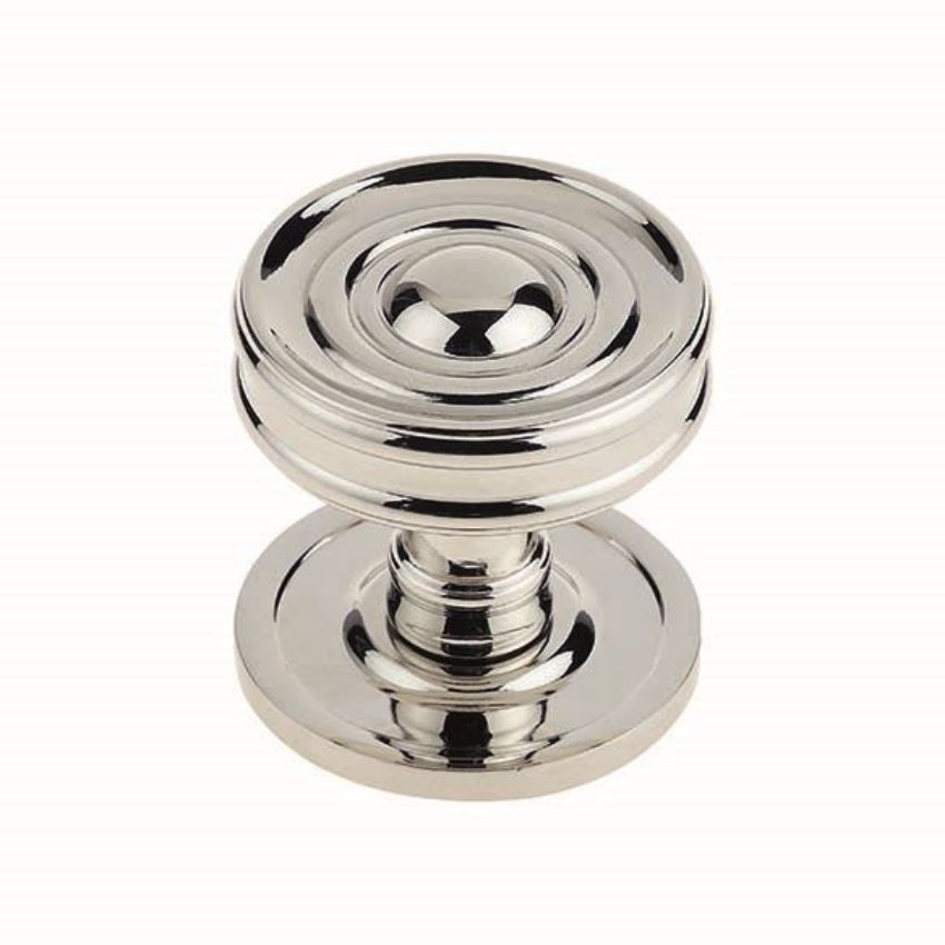 Bloomsbury Cupboard Knob Furniture- Polished Nickel- BUR111PN 