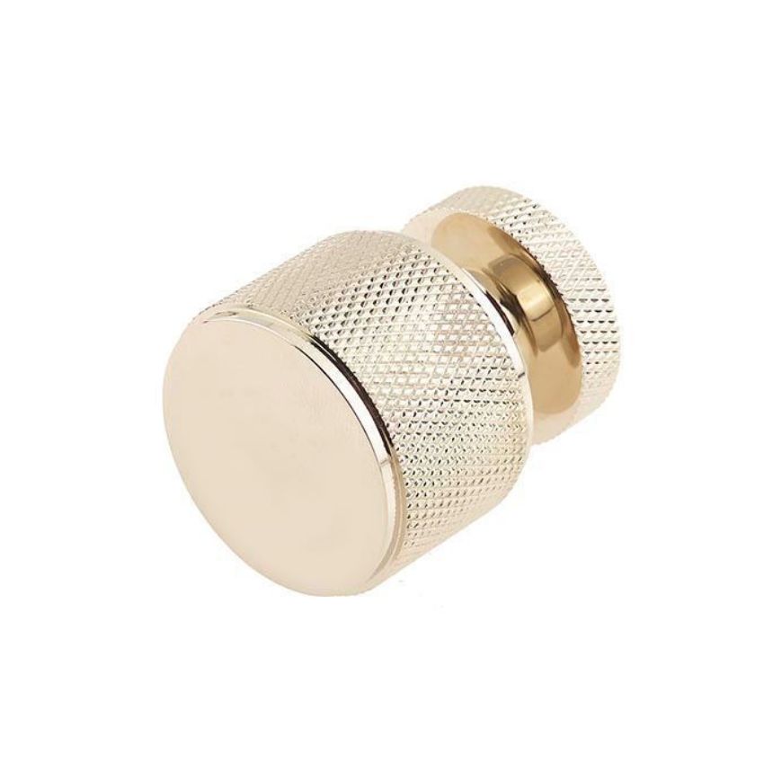 Piccadilly Cupboard Knobs- Polished Nickel- BUR400PN 