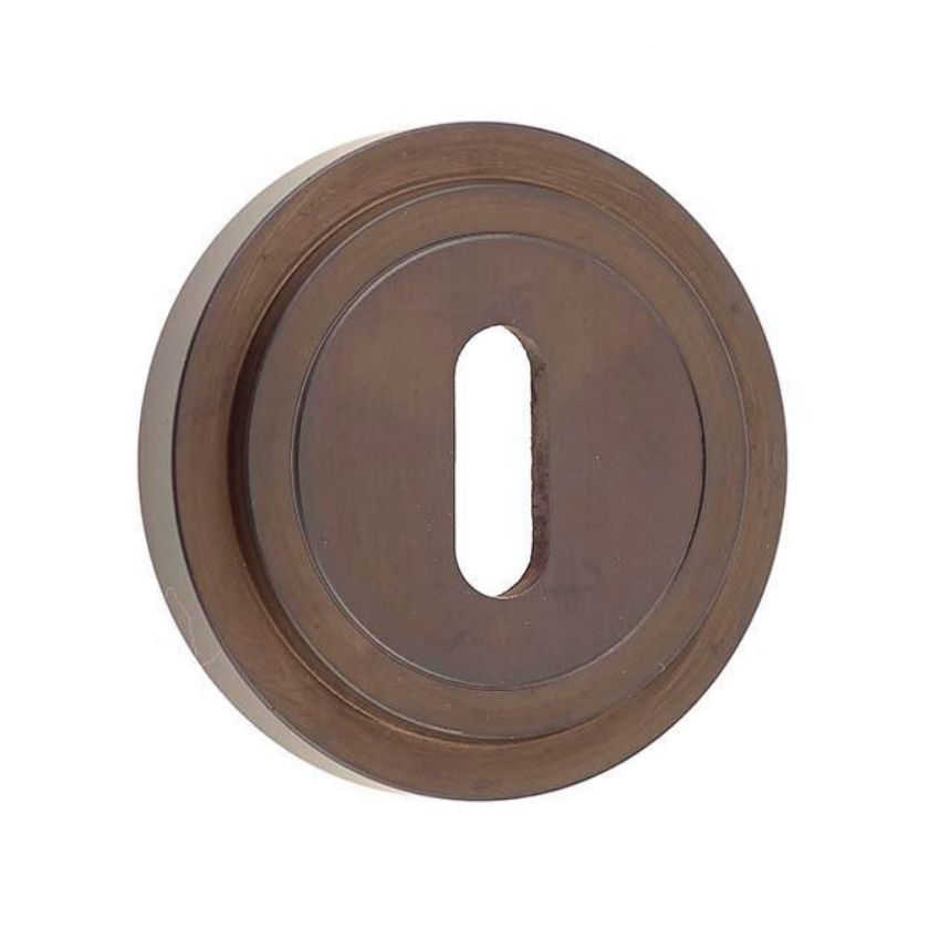 Burlington Standard Escutcheon with a Stepped Rose - Dark Bronze - BUR60DB BUR73DB