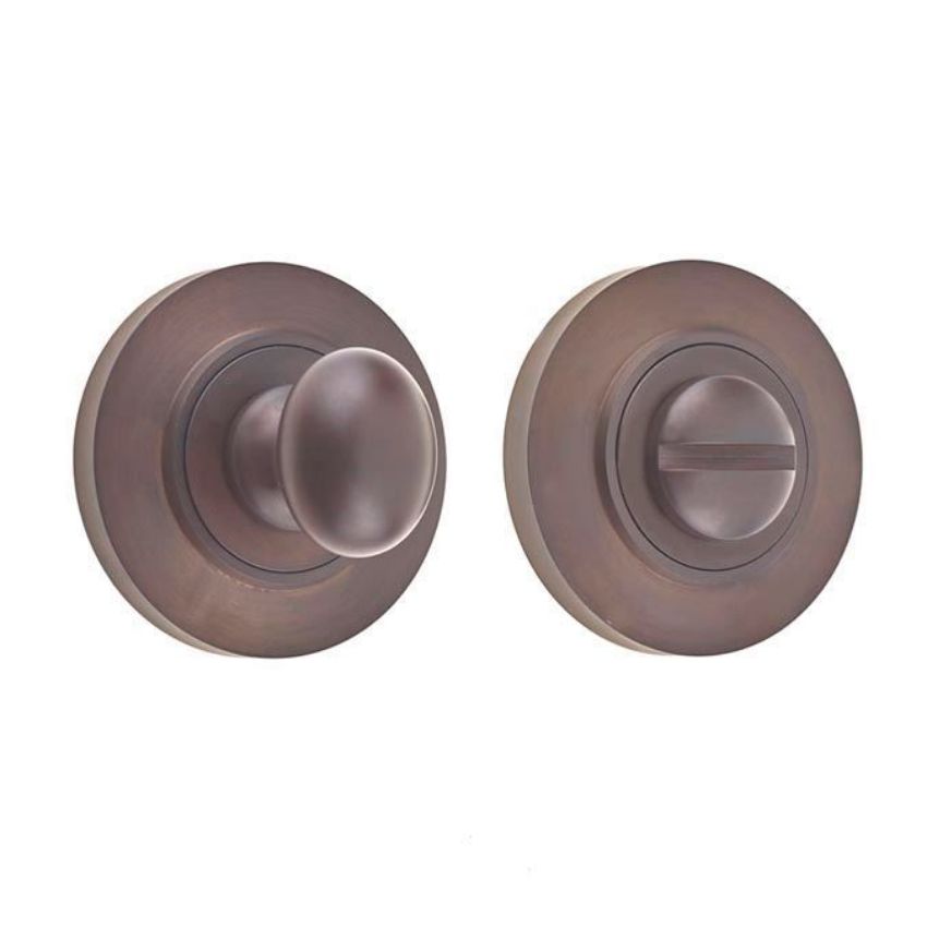 Burlington Turn and Release with Chamfered Rose- Dark Bronze- BUR80DB BUR51DB 