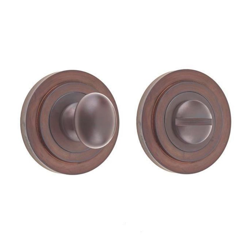 Burlington Turn and Release with Stepped Rose- Dark Bronze- BUR80DB BUR52DB