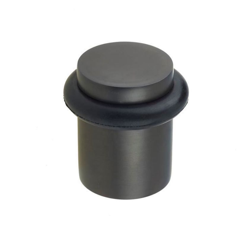 Round Floor Mounted Door Stop- Dark Bronze - BUR960DB