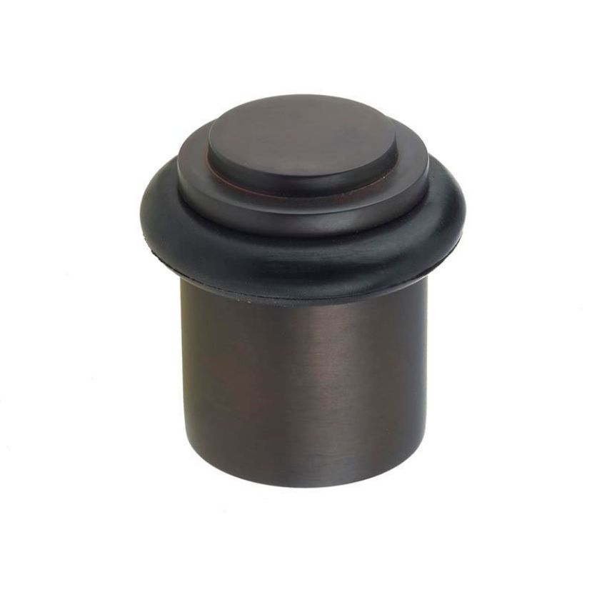 Stepped Floor Mounted Door Stop- Dark Bronze - BUR962DB