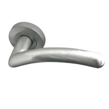 Jedo Mailand Door Handle- Satin Chrome- JV710SC