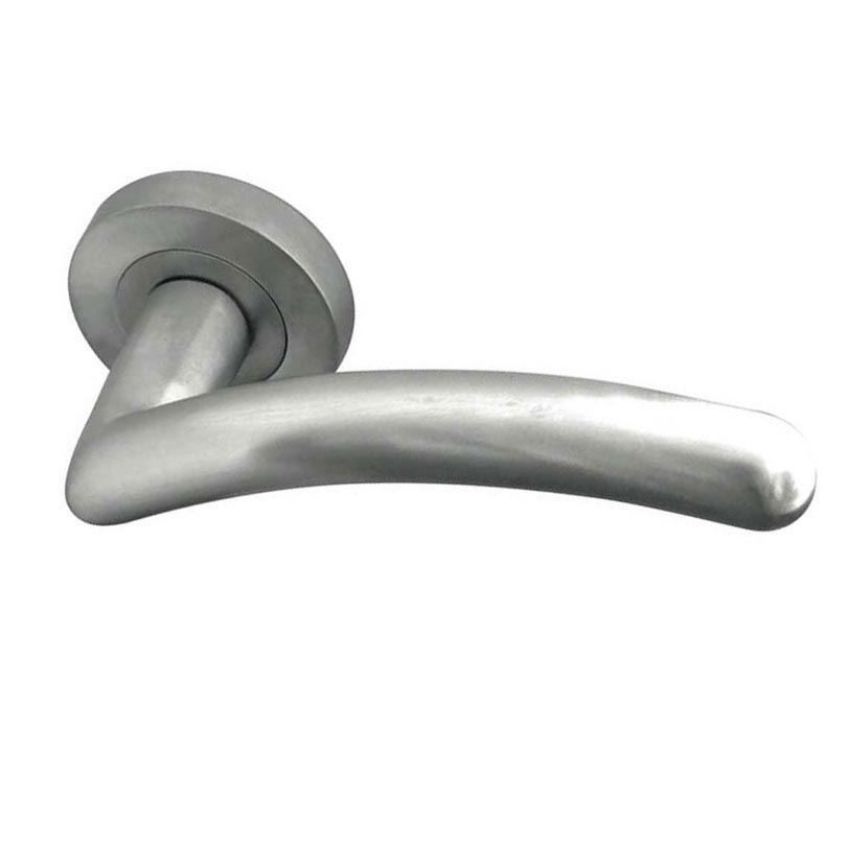 Jedo Mailand Door Handle- Satin Chrome- JV710SC