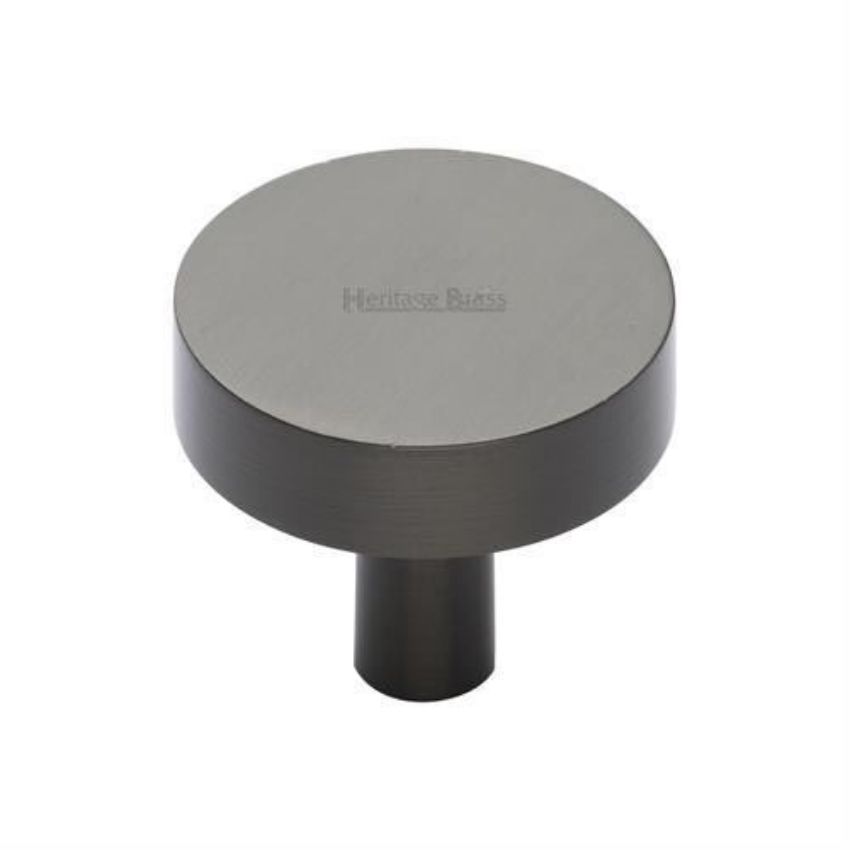 Disc Design Cabinet Knob in Matt Bronze Finish - C3880-MB 