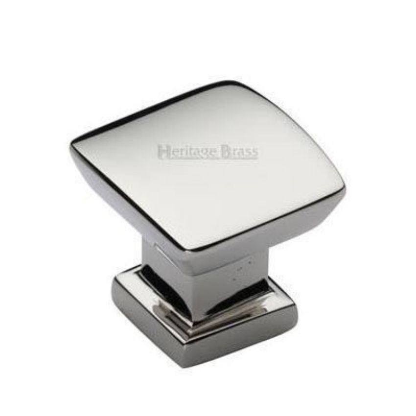 Plinth Cabinet Knob in Polished Nickel Finish - C4382-PNF