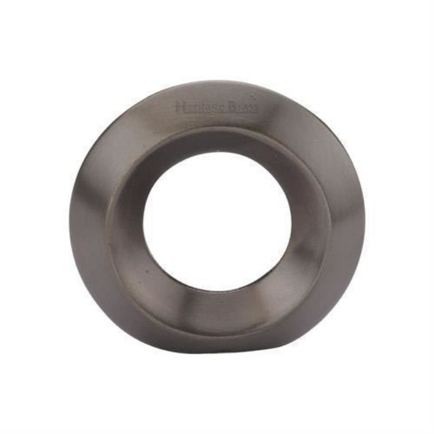 Ring Cabinet Knob in Matt Bronze Finish - C4553-MB