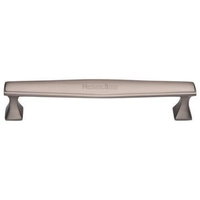 Cabinet Pull Deco Design in Satin Nickel Finish - C0334-SN