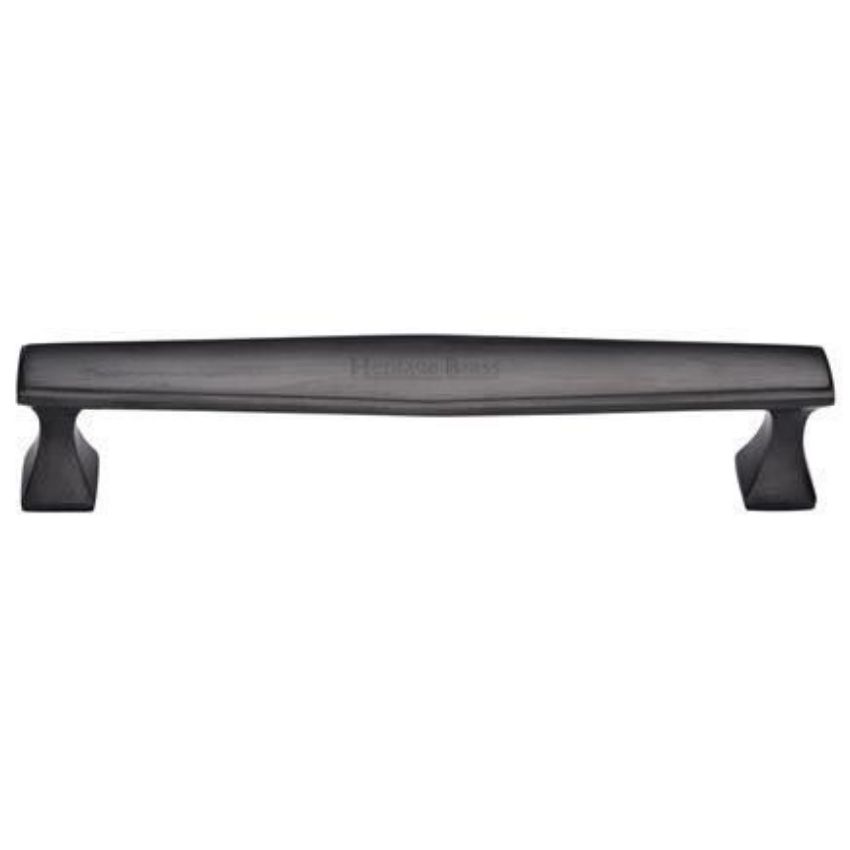 Cabinet Pull Deco Design in Matt Black Finish - C0334-BKMT