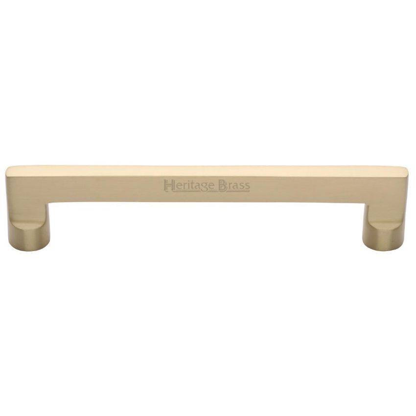 Trident Cabinet Handle in Satin Brass - C0345-SB 