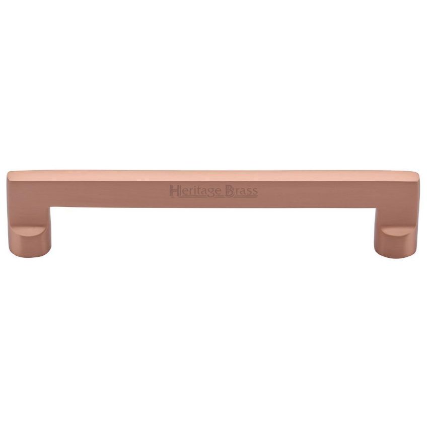 Trident Cabinet Handle in Satin Rose Gold - C0345-SRG