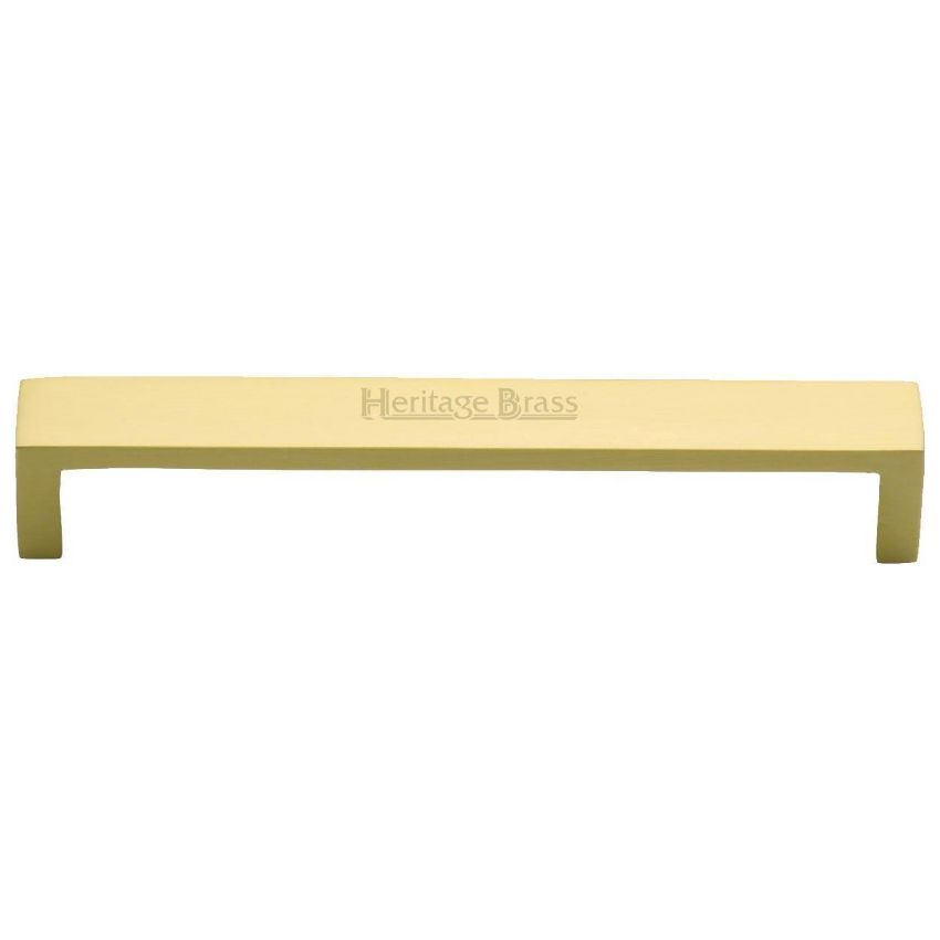 Wide Metro Design Cabinet Pull Handle in Satin Brass Finish - C4520-SB 