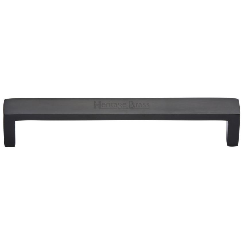 Wide Metro Design Cabinet Pull Handle in Matt Black Finish - C4520-BKMT